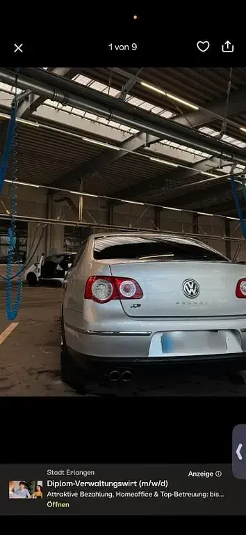 Gebraucht VW Passat Highline 150 PS (110 kW) 2005 Grau Limousine