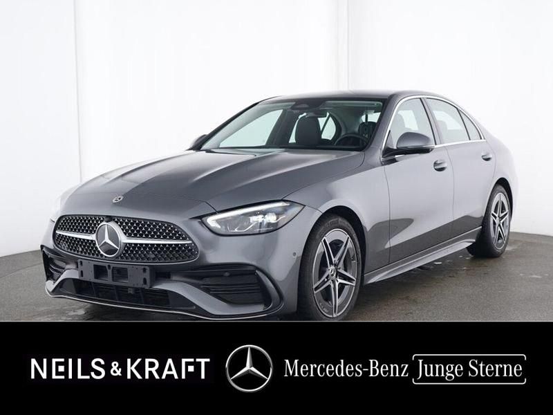 Grau Gebraucht 2024 Mercedes C300 AMG Limousine | 45.490 € (Fairer Preis) - Bild 1/4
