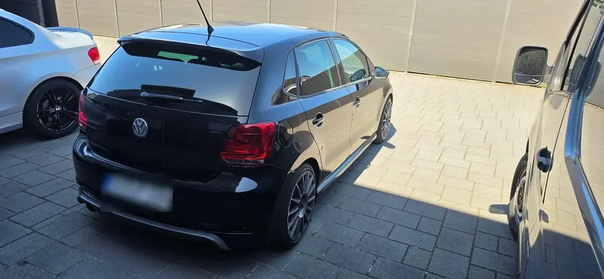 Gebraucht VW Polo R-line 105 PS (77 kW) 2013 Schwarz Kleinwagen