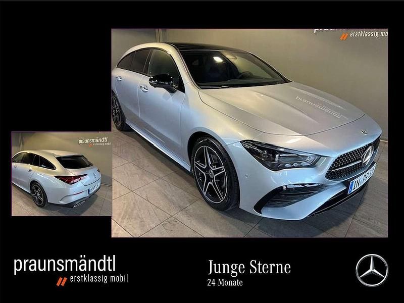 Silber Gebraucht 2025 Mercedes CLA180 Shooting Brake AMG Kombi | 39.900 € - Bild 1/4