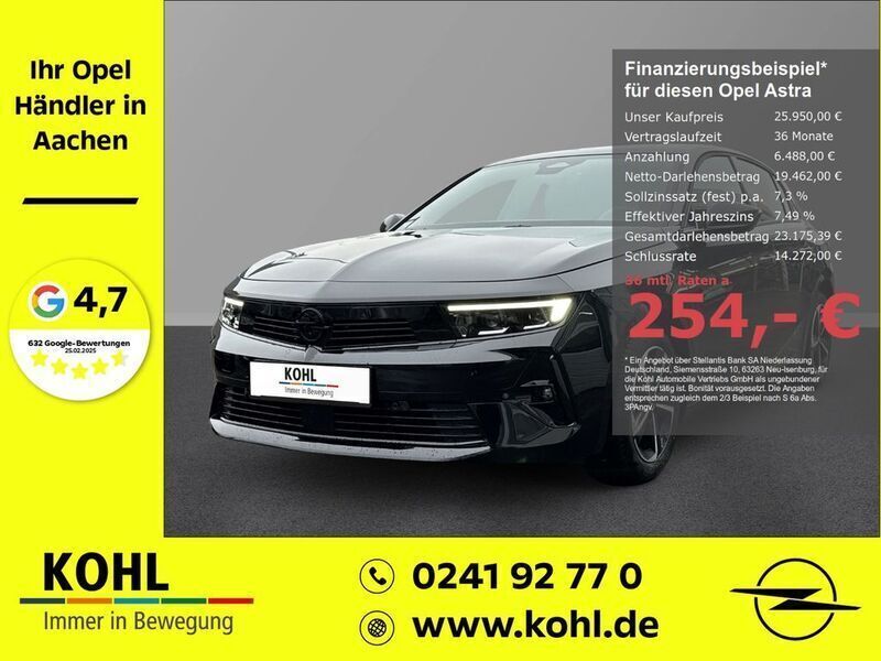 Metallic) (schwarz Neu 2024 Opel Astra GS Line Limousine | 28.350 € (Fairer Preis) - Bild 1/4
