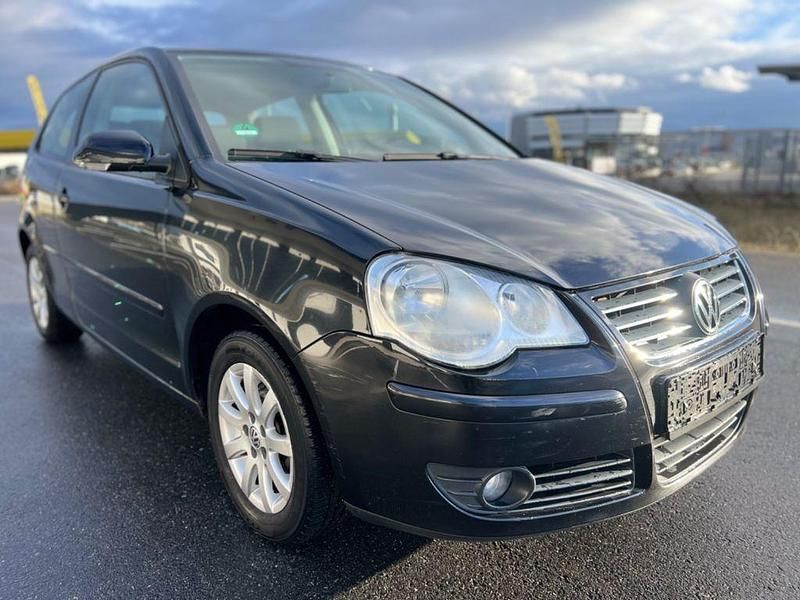 Gebraucht VW Polo Trendline 60 PS (44 kW) 2009 Schwarz Kleinwagen