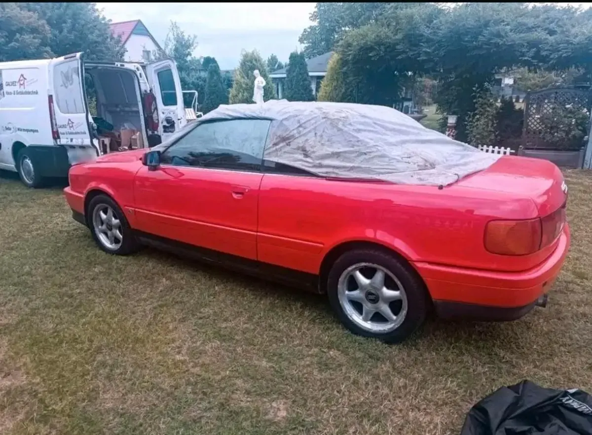 Gebraucht Audi 80 174 PS (127 kW) 1993 Rot Cabrio