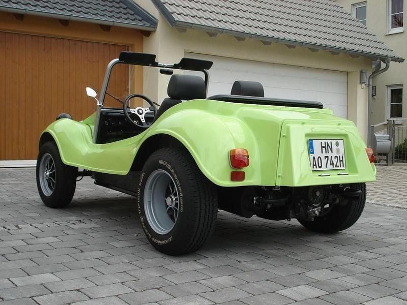 Second-hand VW Buggy Karmann 44 CP (32 kW) 1978 Verde Berlinǎ