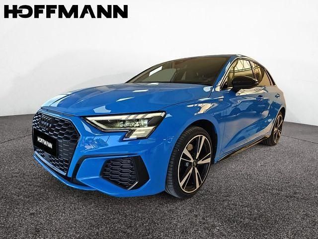 Turbo blue Gebraucht 2021 Audi A3 Sportback e-tron S-Line Limousine | 23.929 € (Guter Preis) - Bild 1/4