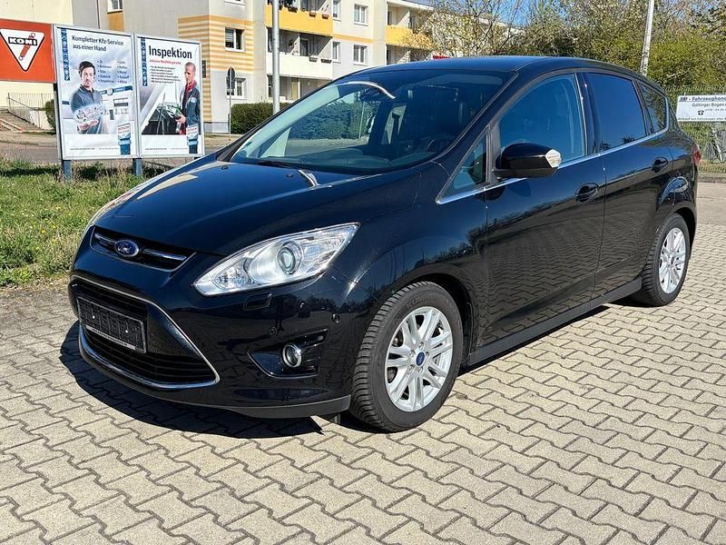 Gebraucht Ford C-MAX Titanium 125 PS (91 kW) 2015 Schwarz Van / Kleinbus
