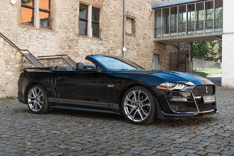 Gebraucht Ford Mustang GT 466 PS (342 kW) 2019 Schwarz Cabrio