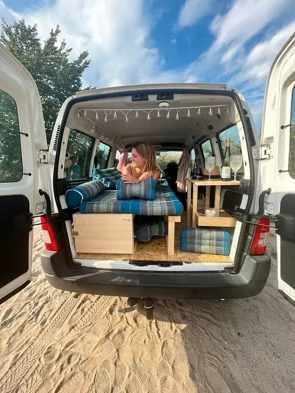 Gebraucht Citroën Berlingo First 75 PS (55 kW) 2009 Weiß Van / Kleinbus
