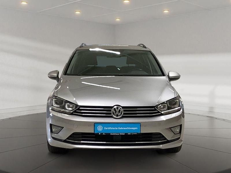 Beige Gebraucht 2017 VW Golf Sportsvan Allstar Van / Kleinbus | 13.990 € (Fairer Preis) - Bild 1/3