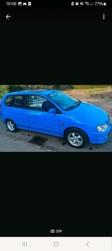 Blau Gebraucht 2000 Mitsubishi Space Star Kleinwagen | 1.300 € - Bild 1/4