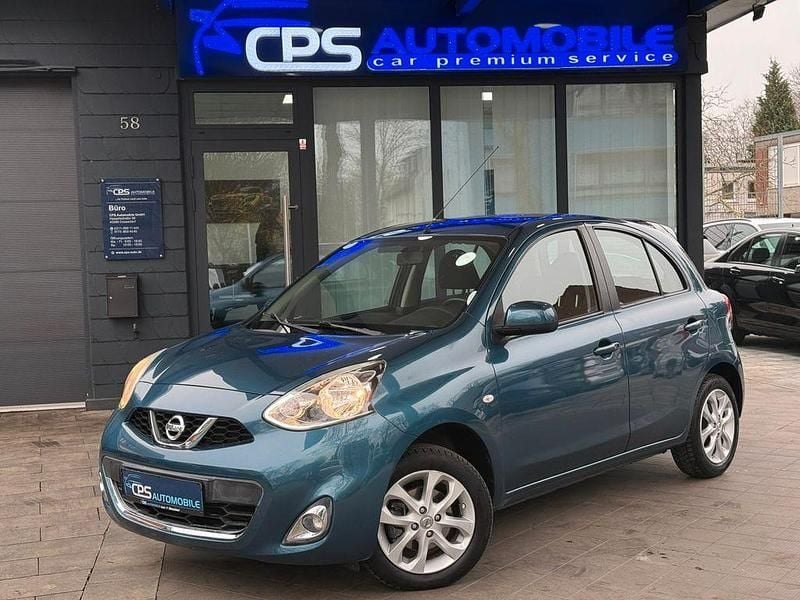 Gebraucht Nissan Micra Acenta 80 PS (58 kW) 2016 Türkis Kleinwagen