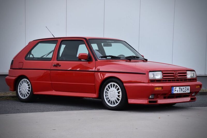 Brugt VW Golf II 160 HK (117 kW) 1990 Rød Hatchback