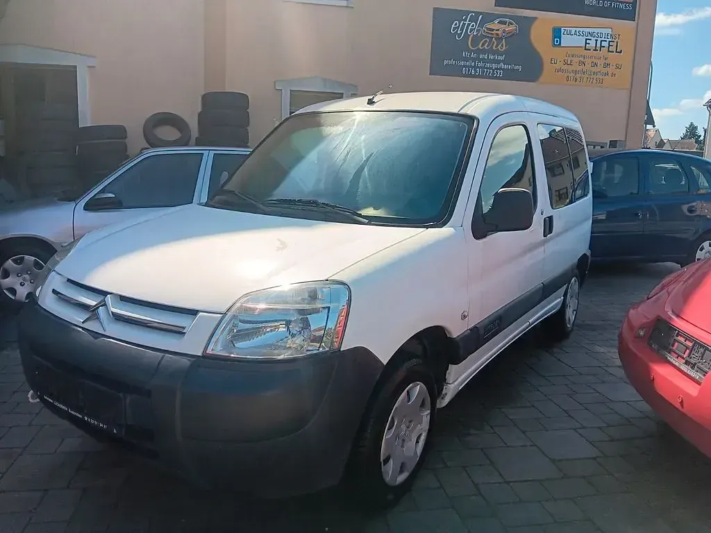 Gebraucht Citroën Berlingo First 75 PS (55 kW) 2008 Weiß Van / Kleinbus