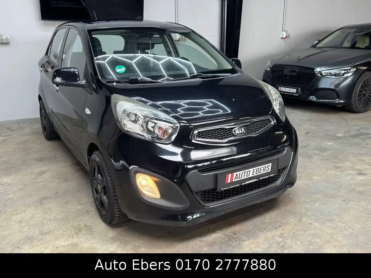 Gebraucht Kia Picanto FIFA World Cup Edition 69 PS (50 kW) 2014 Schwarz Kleinwagen