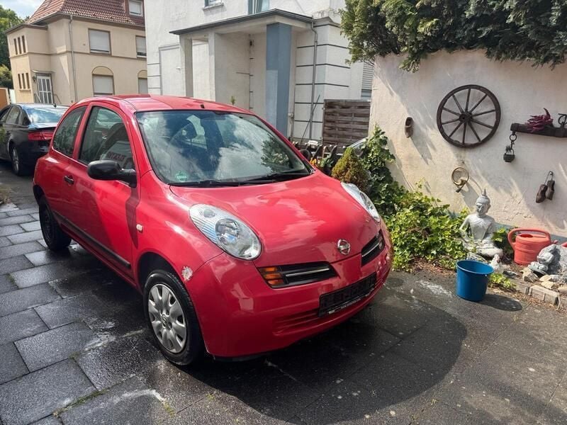 Rot Gebraucht 2004 Nissan Micra Kleinwagen | 1.500 € - Bild 1/4