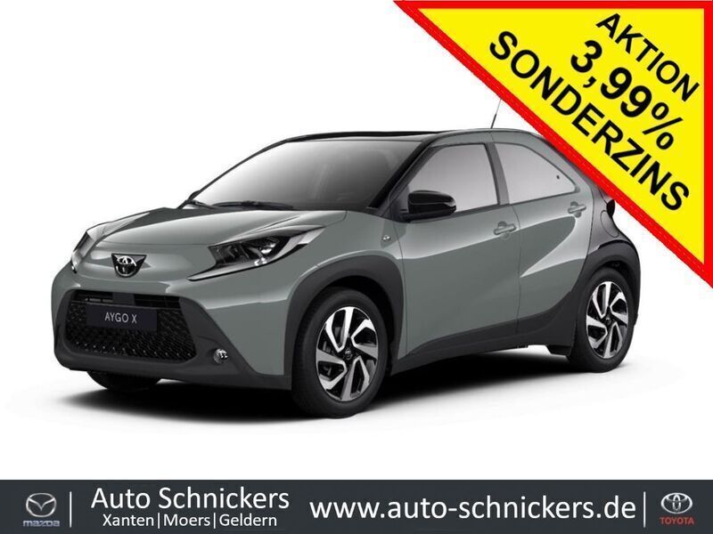 Grün Gebraucht 2025 Toyota Aygo Team Kleinwagen | 16.190 € (Fairer Preis) - Bild 1/4