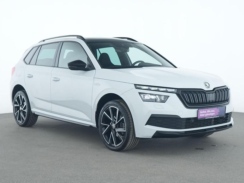 Gebraucht Skoda Kamiq Monte Carlo 150 PS (110 kW) 2022 Moon weiss SUV