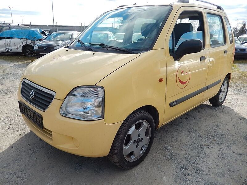 Gelb Gebraucht 2000 Suzuki Wagon R+ GL Kombi | 990 € (Guter Preis) - Bild 1/4