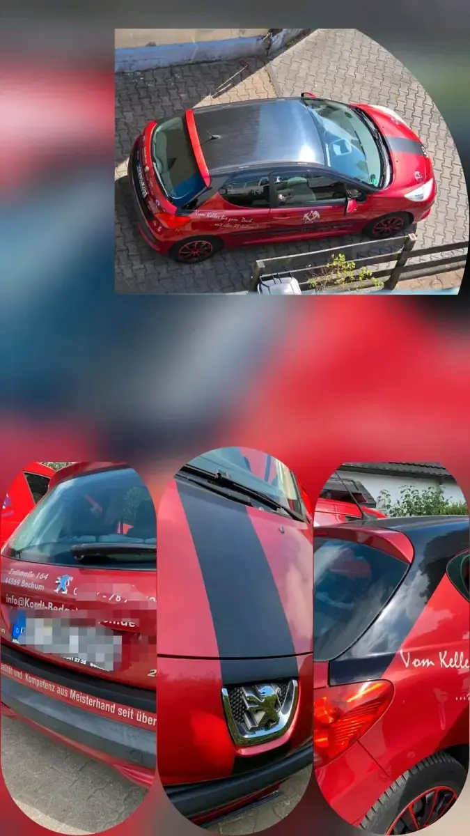 Gebraucht Peugeot 207 Tendance 88 PS (64 kW) 2007 Rot Kleinwagen