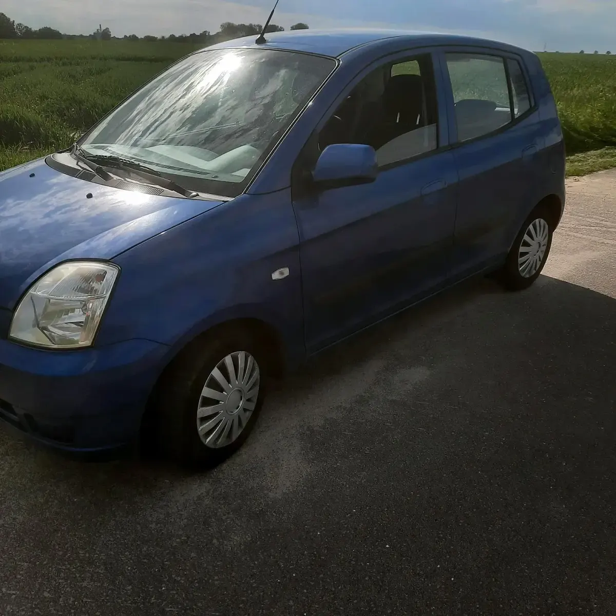 Gebraucht Kia Picanto 65 PS (47 kW) 2007 Blau Kleinwagen