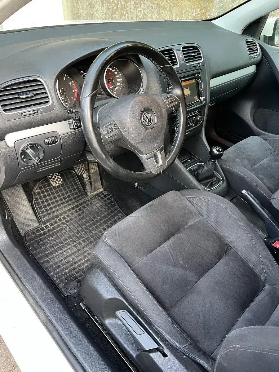 Gebraucht VW Golf VI Highline 160 PS (117 kW) 2011 Weiß Kleinwagen