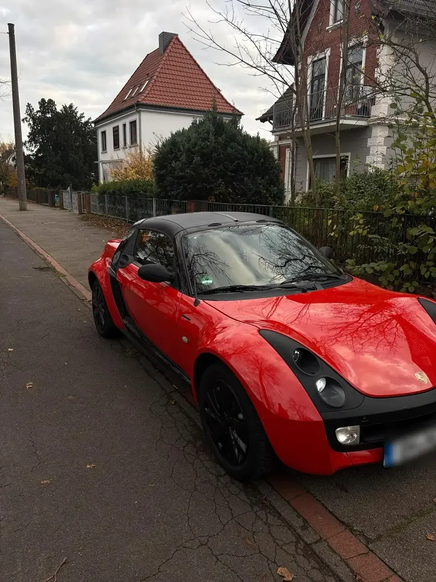 Używany Smart Roadster 61 KM (44 kW) 2004 Czerwony Kabriolet