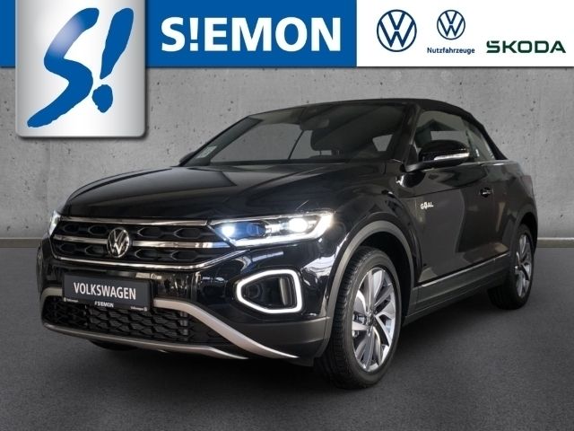 Schwarz Neu 2024 VW T-Roc Cabriolet Goal Cabrio | 40.985 € (Superpreis) - Bild 1/4