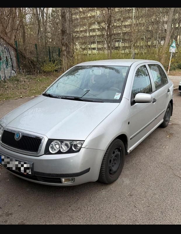 Gebraucht Skoda Fabia 75 PS (55 kW) 2003 Silber Kleinwagen