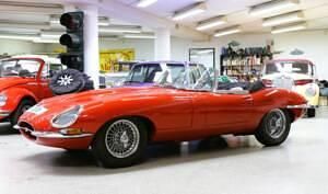 Gebraucht Jaguar E-Type 269 PS (197 kW) 1963 Rot Cabrio