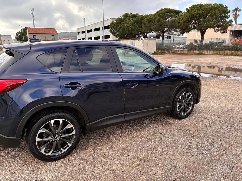 Gebraucht Mazda CX-5 147 PS (108 kW) 2017 Blau SUV
