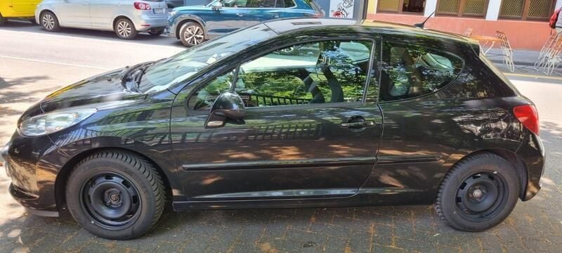 Schwarz Gebraucht 2007 Peugeot 207 Sport Limousine | 1.499 € (Fairer Preis) - Bild 1/4