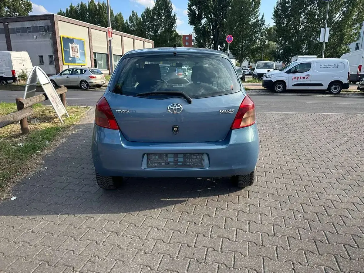 Gebraucht Toyota Yaris Sol 90 PS (66 kW) 2007 Greyish blue mica metallic Kleinwagen