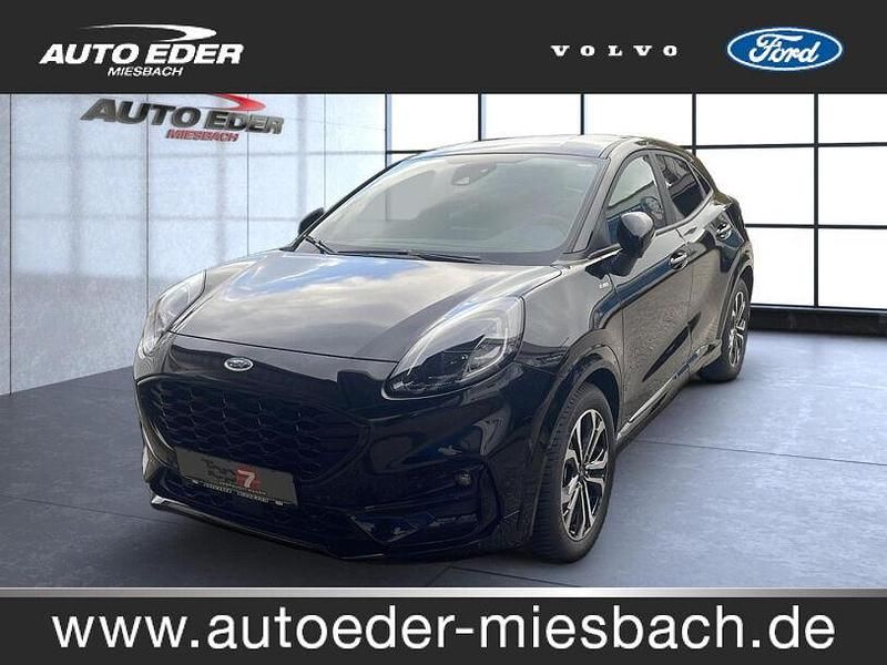 Obsidianschwarz (metallic) Gebraucht 2024 Ford Puma ST-Line SUV | 23.400 € (Guter Preis) - Bild 1/4