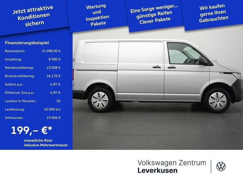 Gebraucht VW T6.1 150 PS (110 kW) 2023 Weiss / reflex silber (metallic) Van