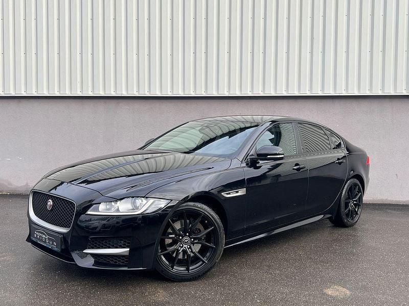 Schwarz Gebraucht 2018 Jaguar XF R-Sport Limousine | 14.490 € (Fairer Preis) - Bild 1/4