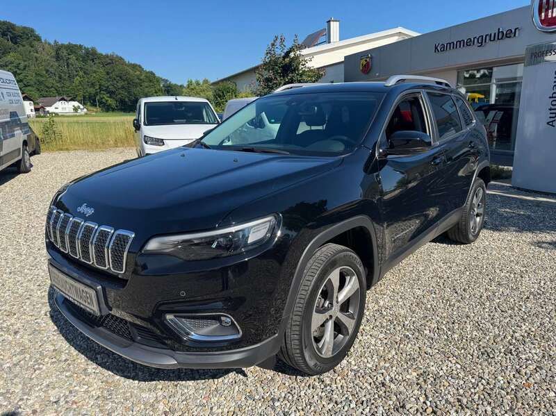 Diamond black Gebraucht 2020 Jeep Cherokee Limited SUV | 23.990 € (Guter Preis) - Bild 1/4