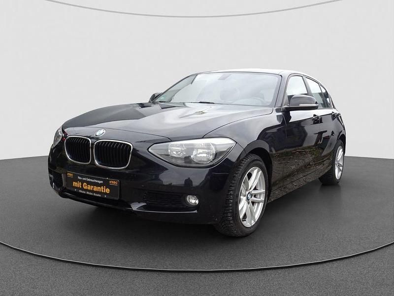 Schwarz Gebraucht 2012 BMW 118 Sport Line Kleinwagen | 12.499 € (Etwas zu teuer) - Bild 1/4