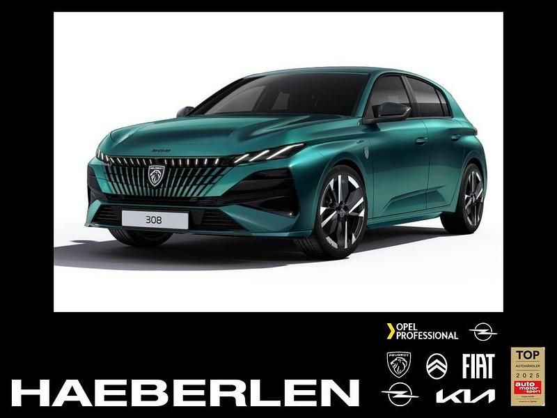 Blau Neu 2025 Peugeot 308 GT Limousine | 35.190 € (Teuer) - Bild 1/4