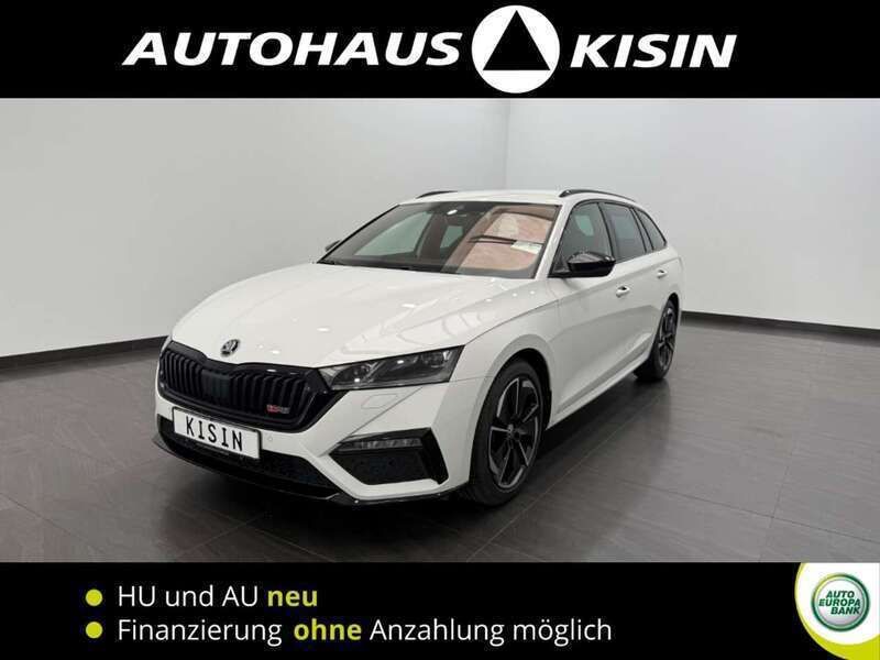 Weiß Gebraucht 2024 Skoda Octavia RS Kombi | 38.599 € (Fairer Preis) - Bild 1/4