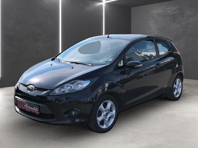 Gebraucht Ford Fiesta Trend 82 PS (60 kW) 2010 Schwarz Kleinwagen