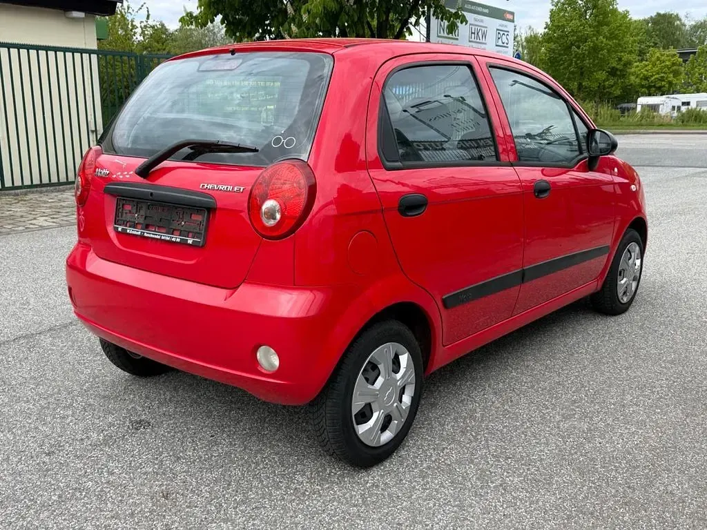 Gebraucht Chevrolet Matiz 52 PS (38 kW) 2009 Rot Kleinwagen