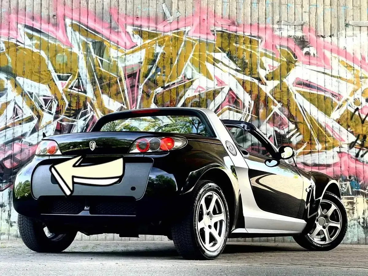 Gebraucht Smart Roadster 82 PS (60 kW) 2003 Schwarz Cabrio