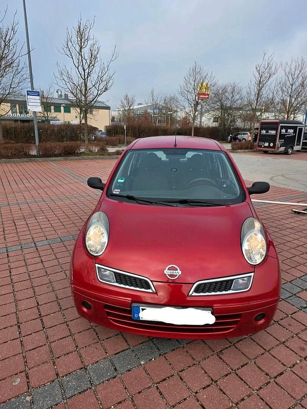 Gebraucht Nissan Micra 80 PS (58 kW) 2009 Rot Kleinwagen