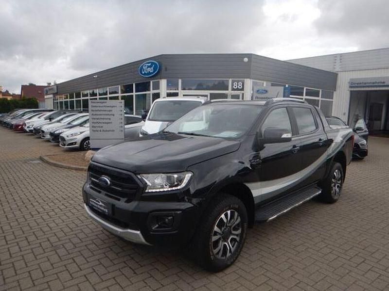 Schwarz Gebraucht 2022 Ford Ranger Wildtrack Abholung | 39.990 € (Fairer Preis) - Bild 1/4
