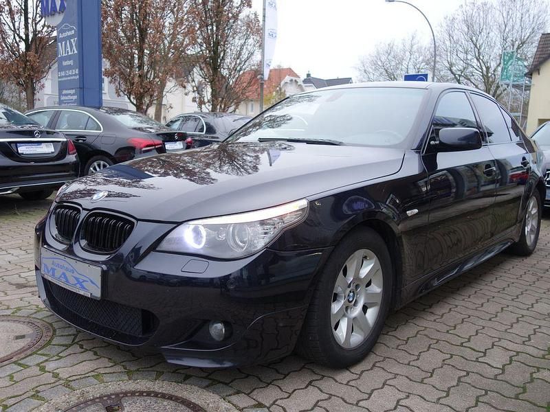 Schwarz Gebraucht 2008 BMW 530 M Sport Limousine | 8.999 € (Fairer Preis) - Bild 1/4