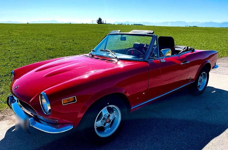 Gebraucht Fiat 124 Spider 110 PS (80 kW) 1971 Rot Cabrio