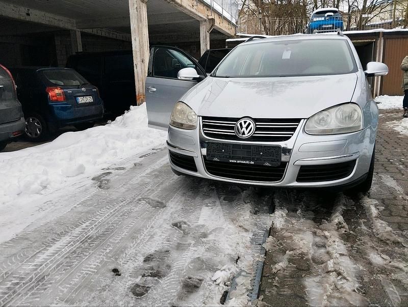 Gebraucht VW Golf V 2007 Silber Kombi