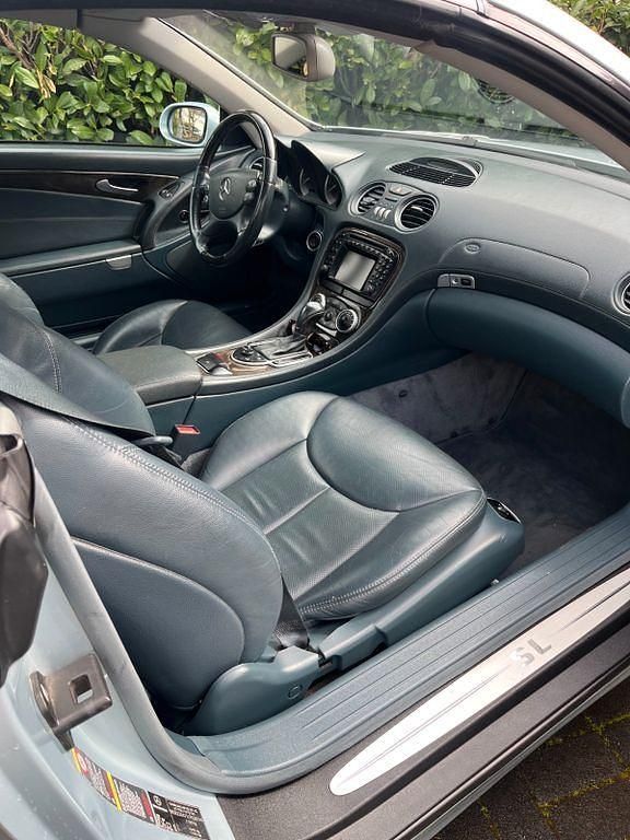 Gebraucht Mercedes SL500 306 PS (225 kW) 2002 Silber Cabrio