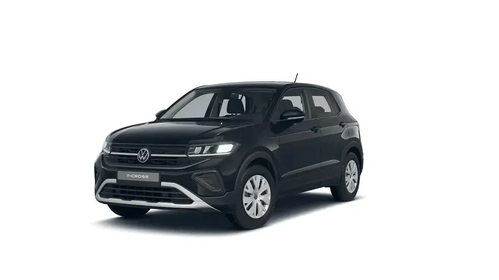 Gebraucht VW T-Cross 95 PS (69 kW) 2025 Schwarz SUV
