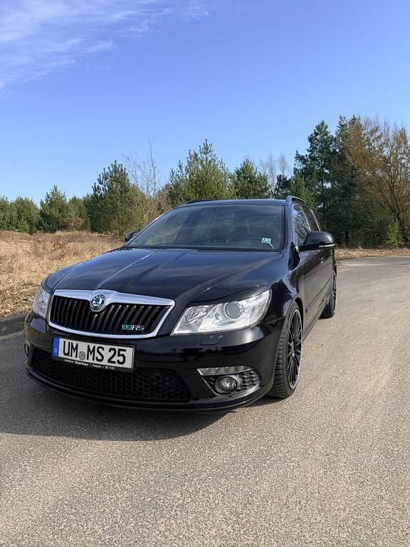 Gebraucht Skoda Octavia RS 170 PS (125 kW) 2011 Schwarz Kombi